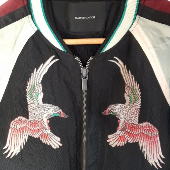 Maison Scotch Bomber Jacket - Picture 2 of 5